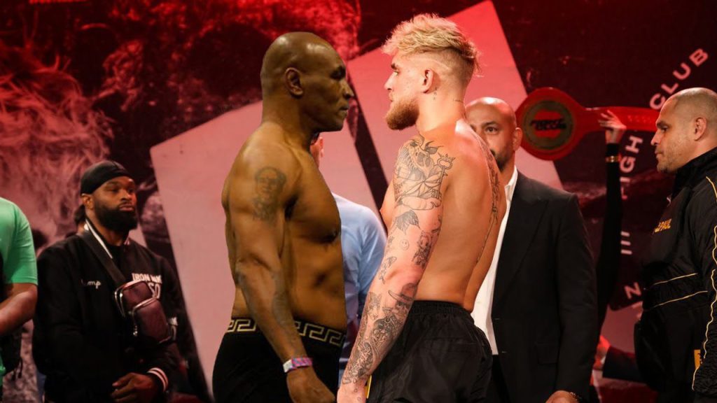 Mike Tyson enfrenta Jake Paul no boxe no dia 20 de julho