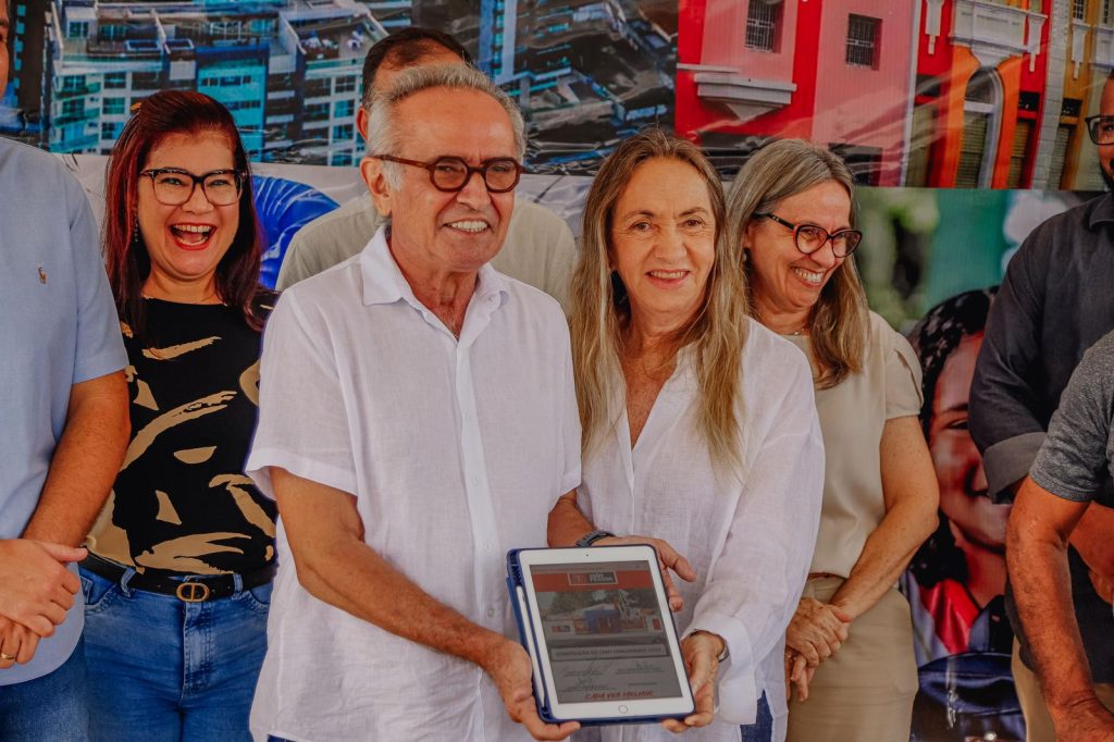 Cícero Lucena, prefeito, centro municipal de educação infantil, Comunidade Citex, construção