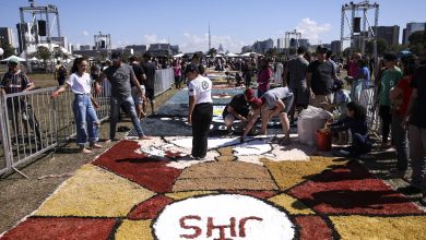 Festa religiosa de Corpus Christi reúne fiéis em várias cidades