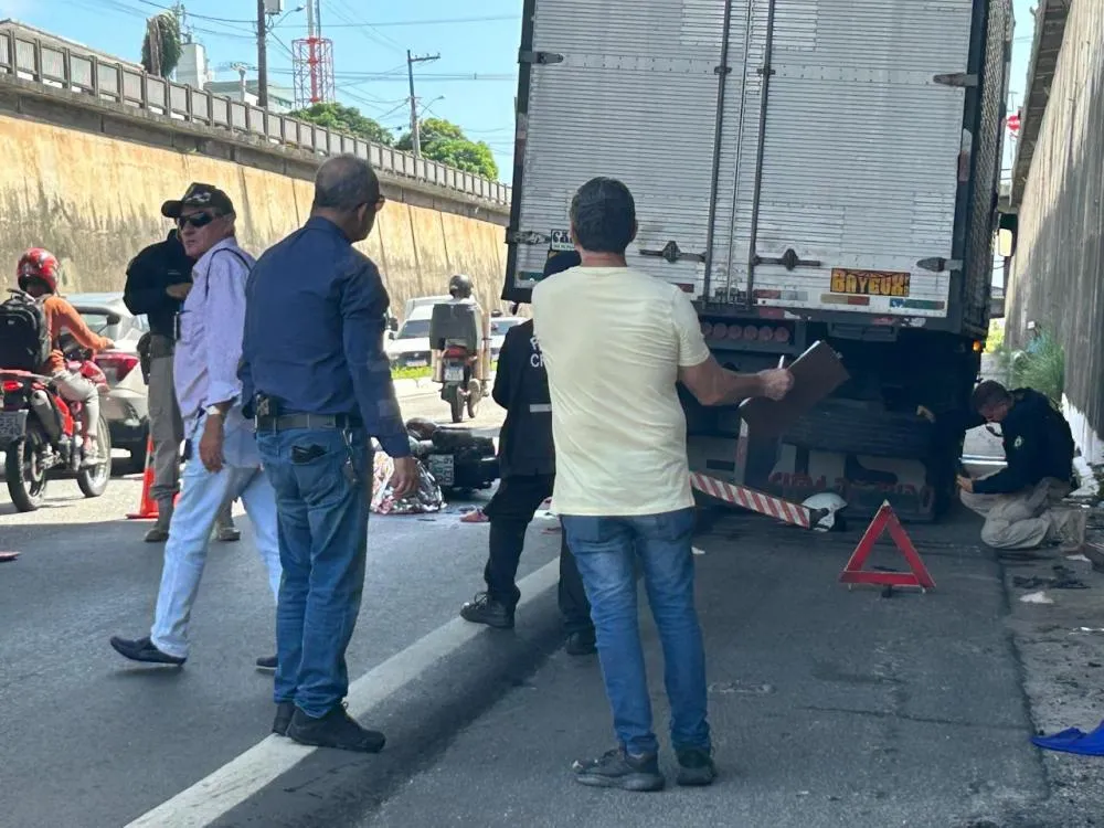 Passageira de motociclista que morreu em acidente na BR-230 está internada em estado grave