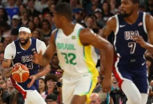 Brasil para nos EUA e se despede do basquete nos Jogos de Paris