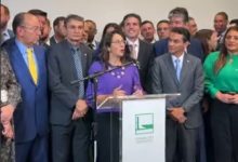 Romero Rodrigues anuncia apoio de bancada do Podemos à candidatura de Hugo Motta na Câmara