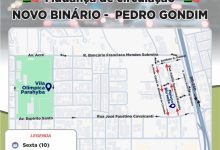 Semob-JP anuncia mudança no fluxo de tráfego do Pedro Gondim; alteração começa nesta sexta-feira (10) - WSCOM