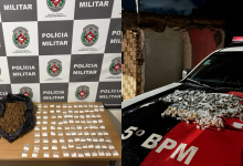 Polícia Militar frustra tráfico e apreende várias drogas na zona sul da Capital