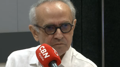 Cícero Lucena durante sabatina da CBN.