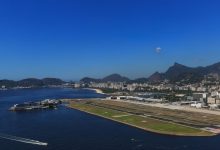 Avião derrapa no Santos Dumont e voos são cancelados