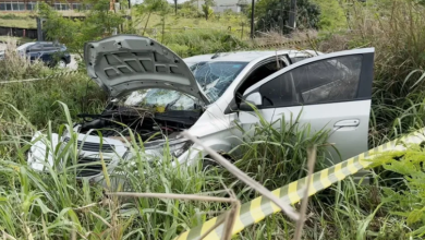 Casal de idosos morre após ser atropelado por carro na BR-101, no Conde