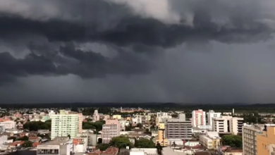 Frente fria e ciclone extratropical mudam o tempo no Sul do Brasil
