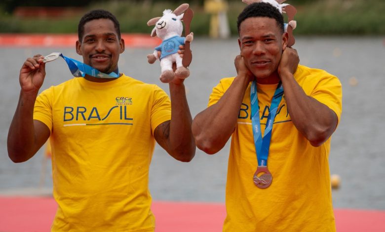 Jacky Godmann e Gabriel Nascimento são prata no Mundial de Canoagem